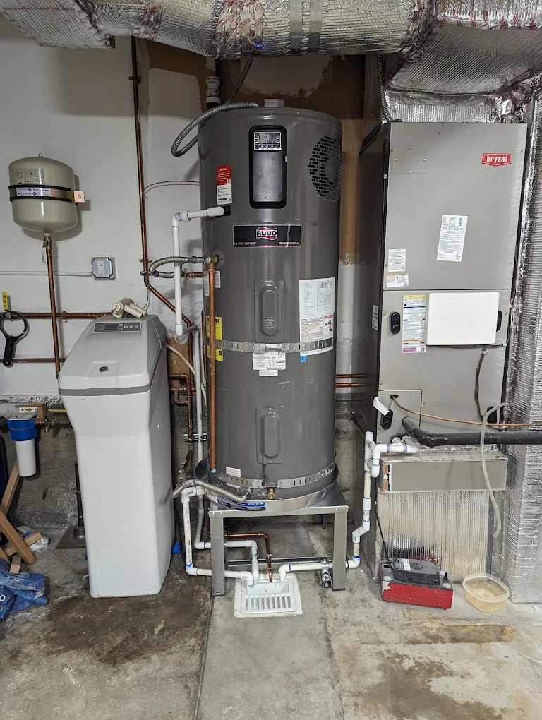 Water heater installation